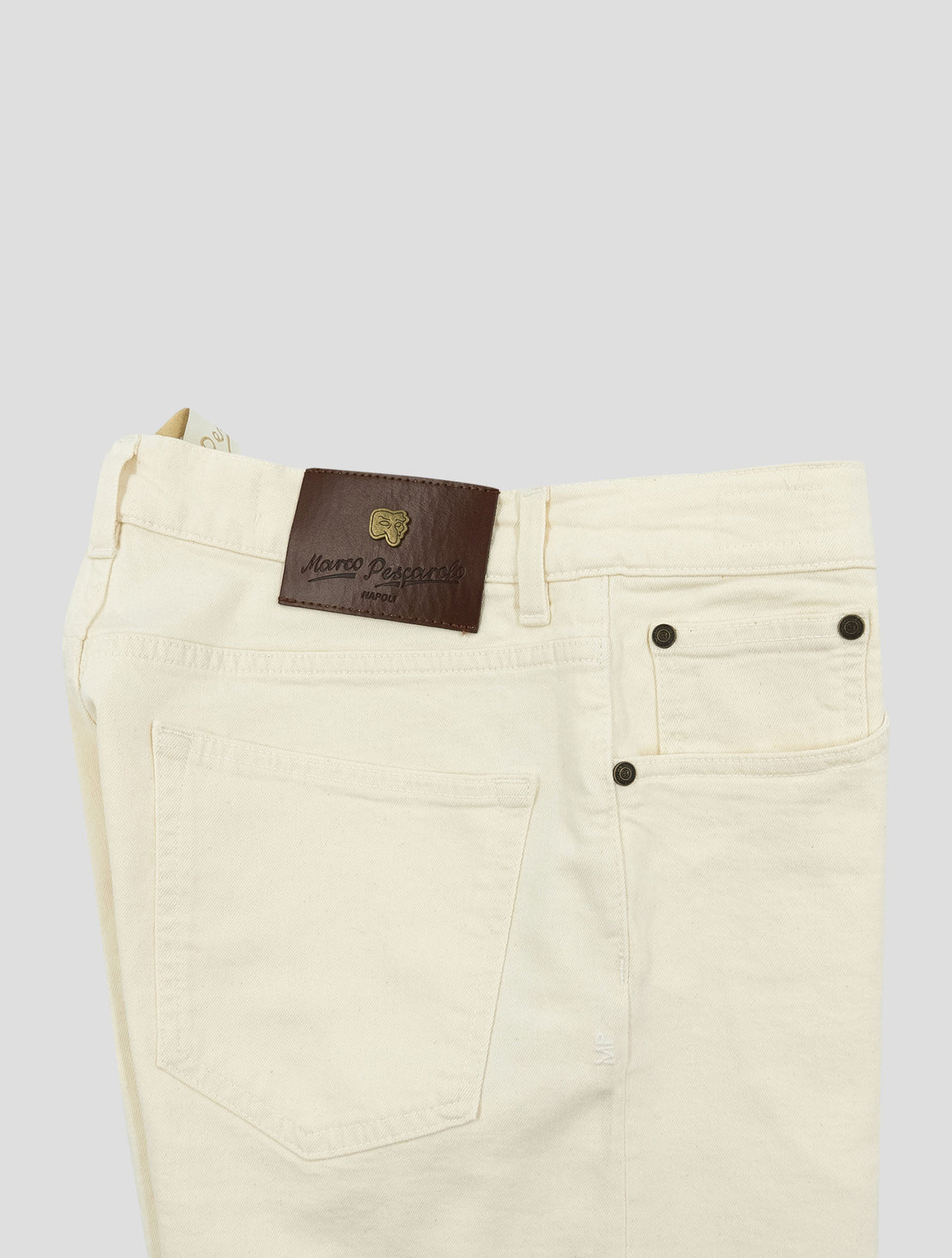 Marco Pescarolo White Cotton Ea Jeans 3