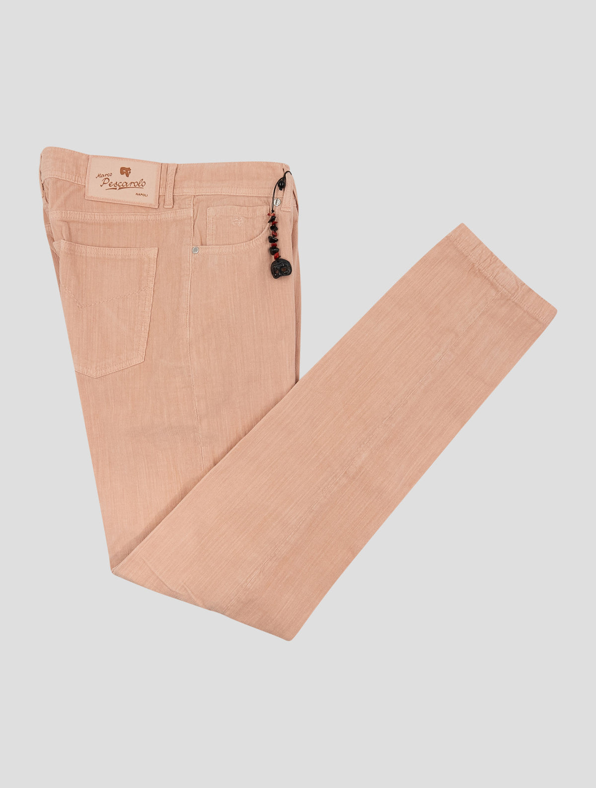 Marco Pescarolo Pink Cotton Ea Velvet Jeans 1