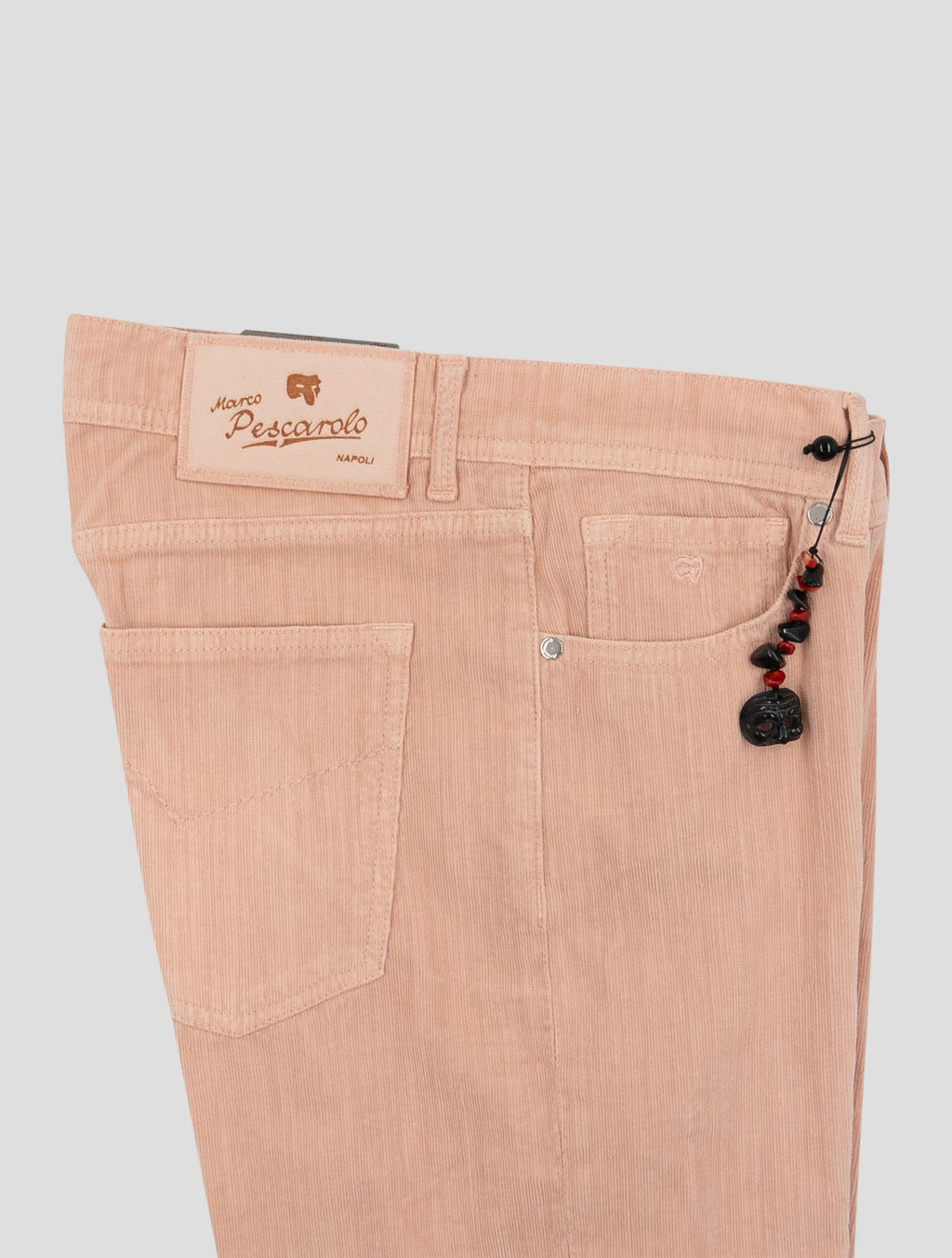 Marco Pescarolo Pink Cotton Ea Velvet Jeans 3