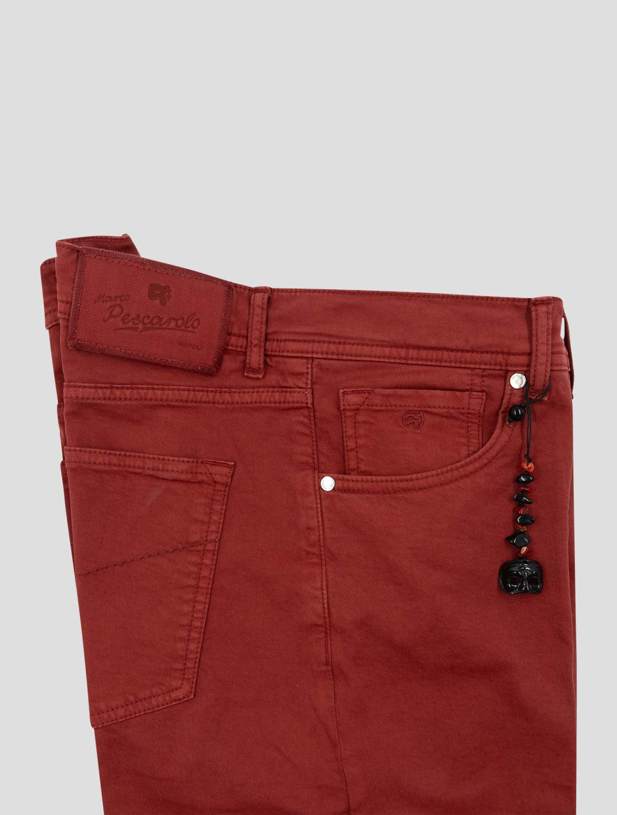 Marco Pescarolo Red Cotton Ea Jeans 3