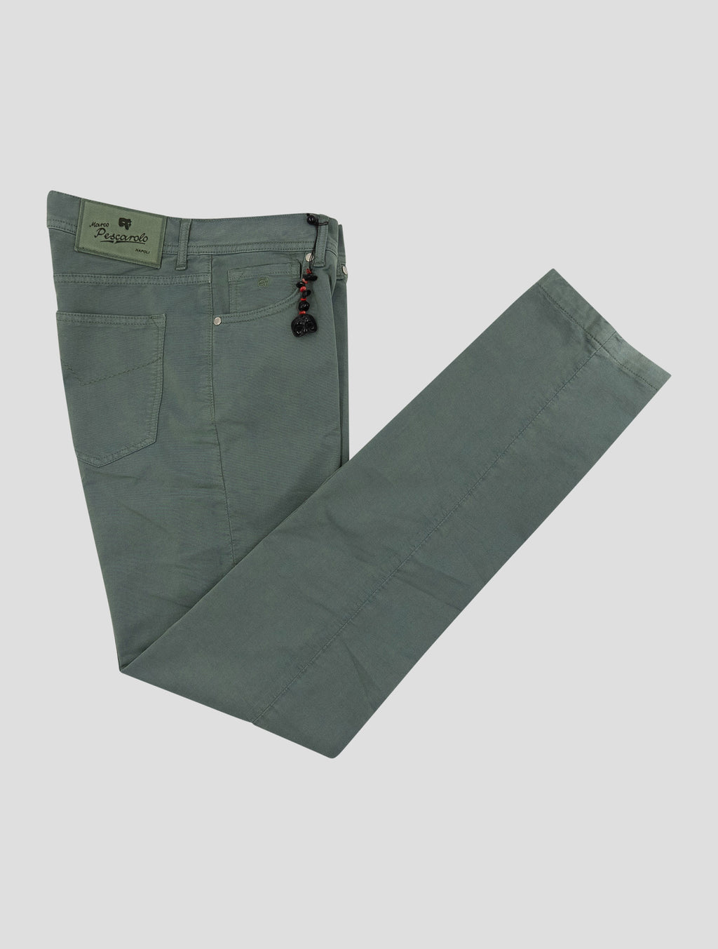Marco Pescarolo Green Cotton Pl Ea Jeans 1
