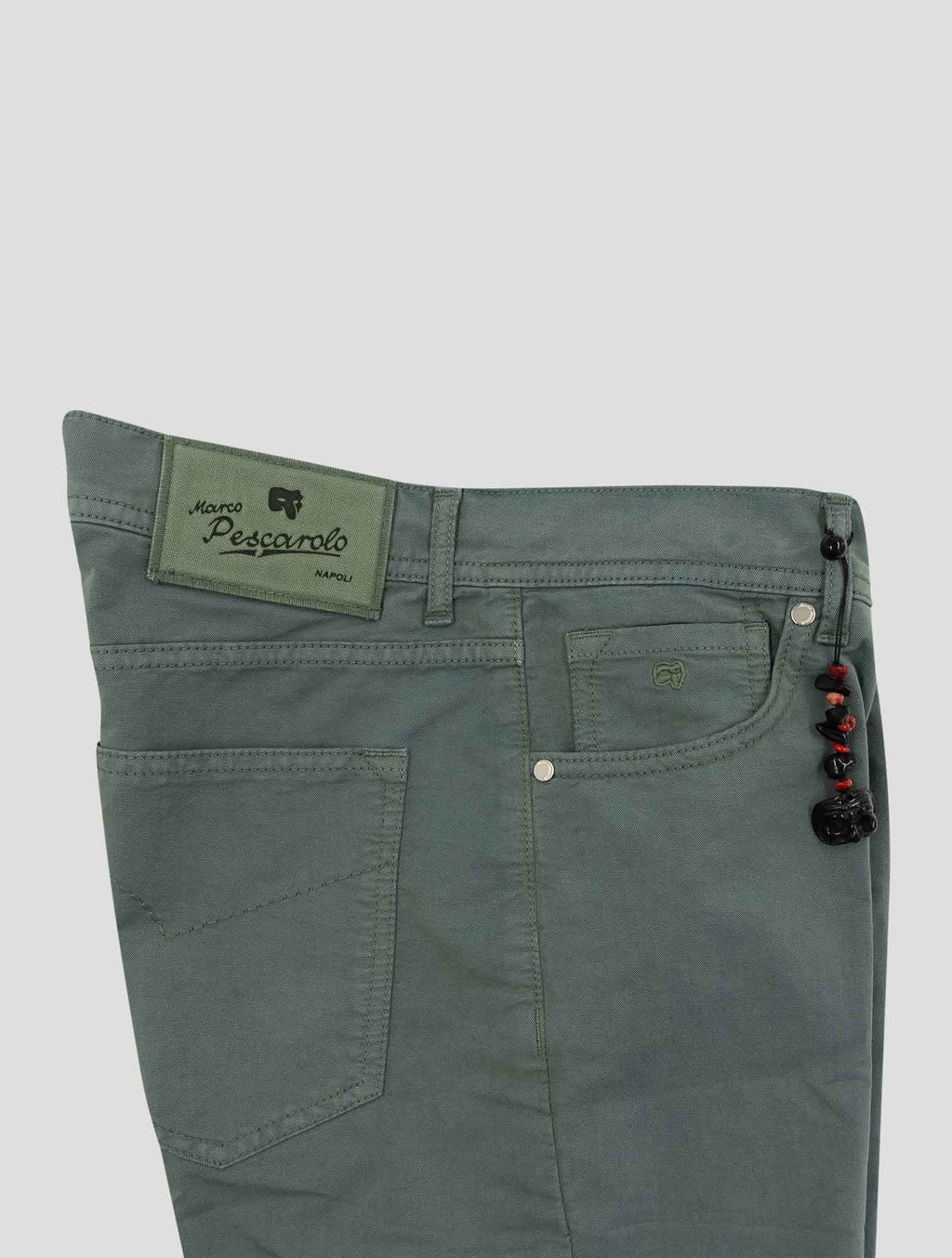 Marco Pescarolo Green Cotton Pl Ea Jeans 3