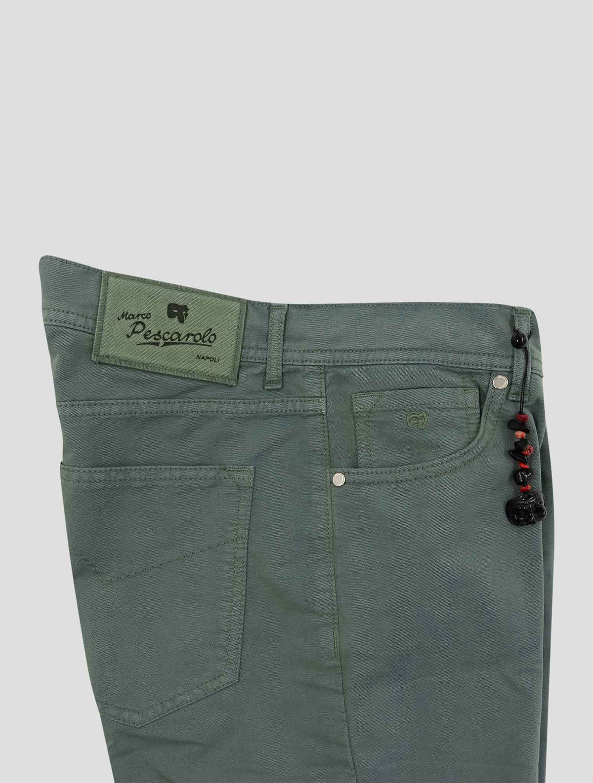 Marco Pescarolo Green Cotton Pl Ea Jeans 3