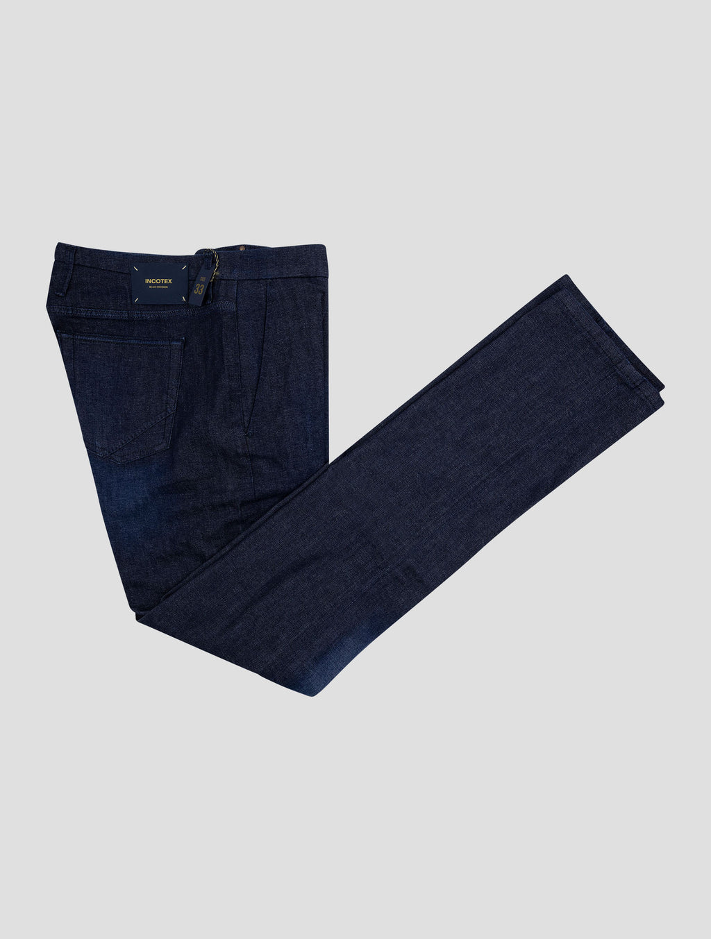 Incotex Blue Cotton Pl Jeans 1