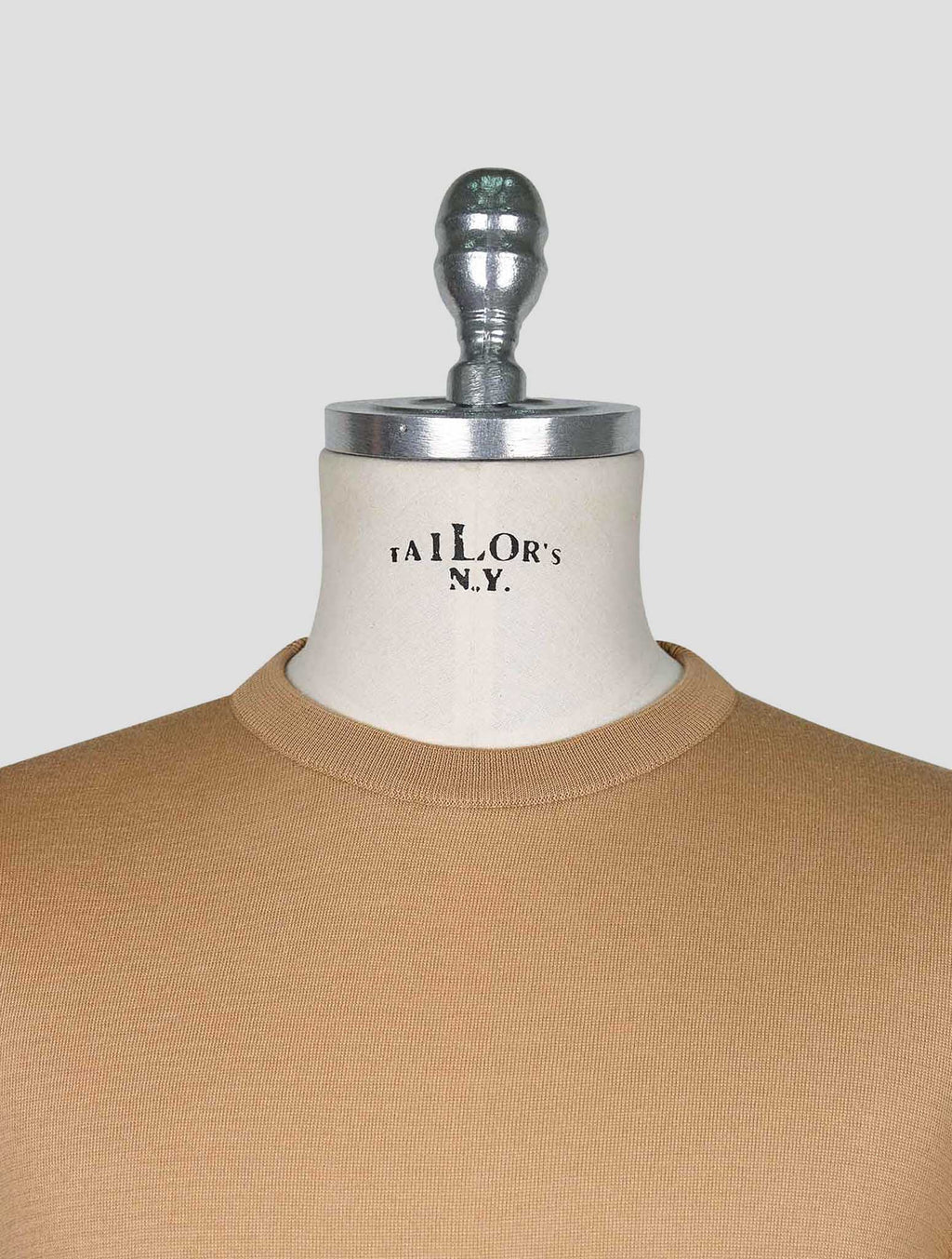 Kiton Beige  Cotton T-shirt 4