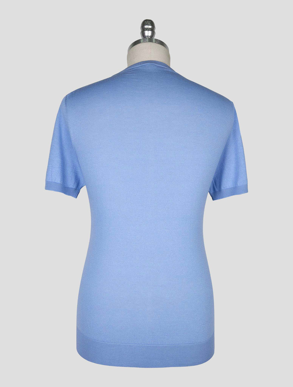 Kiton Light Blue  Cotton T-shirt 3