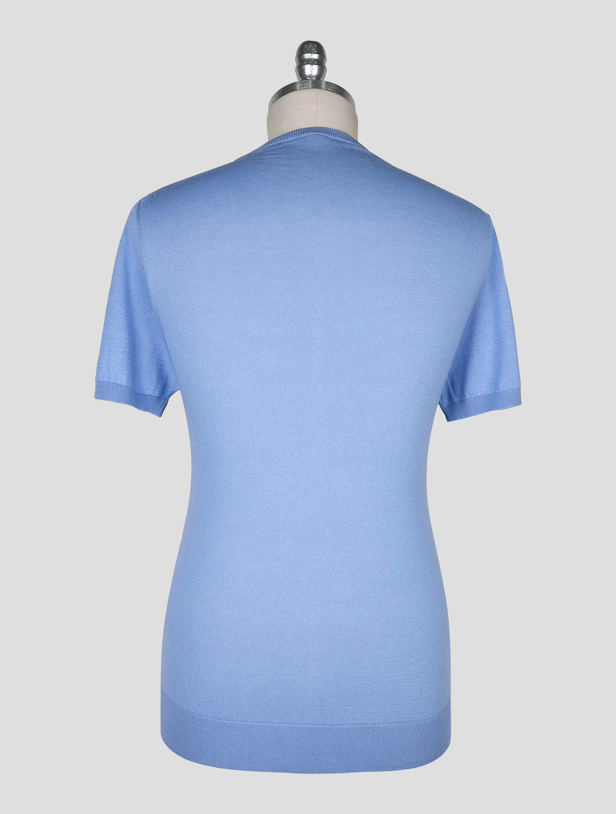 Kiton Light Blue  Cotton T-shirt 3