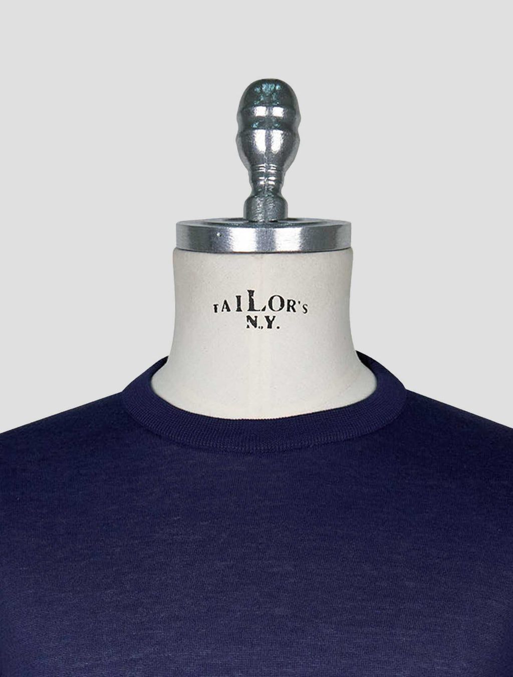Kiton Dark Blue  Cotton T-shirt 4