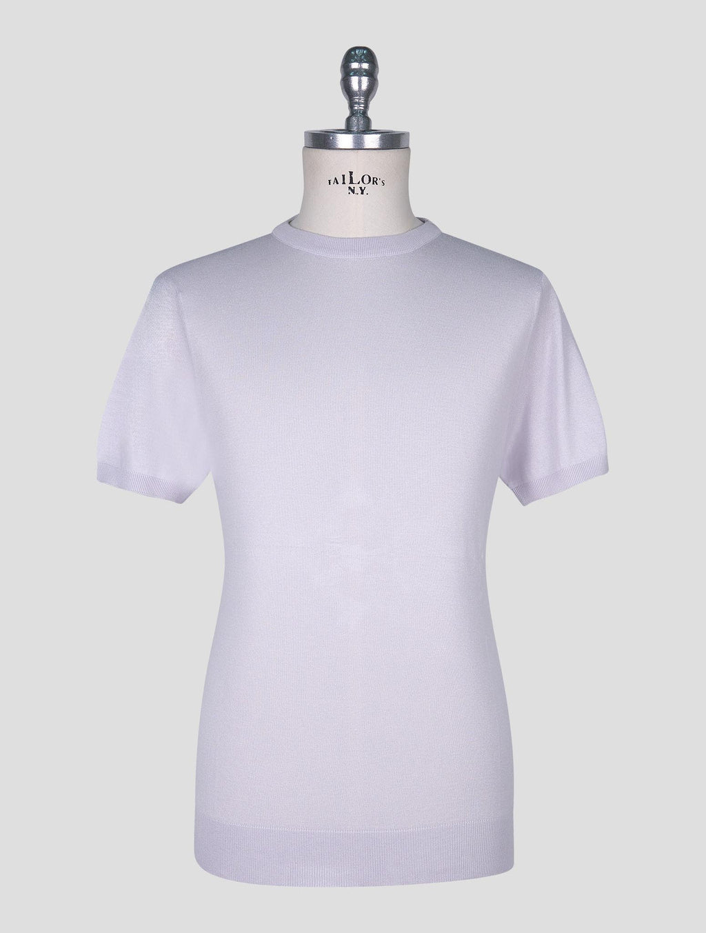 Kiton Light Gray  Cotton T-shirt 1