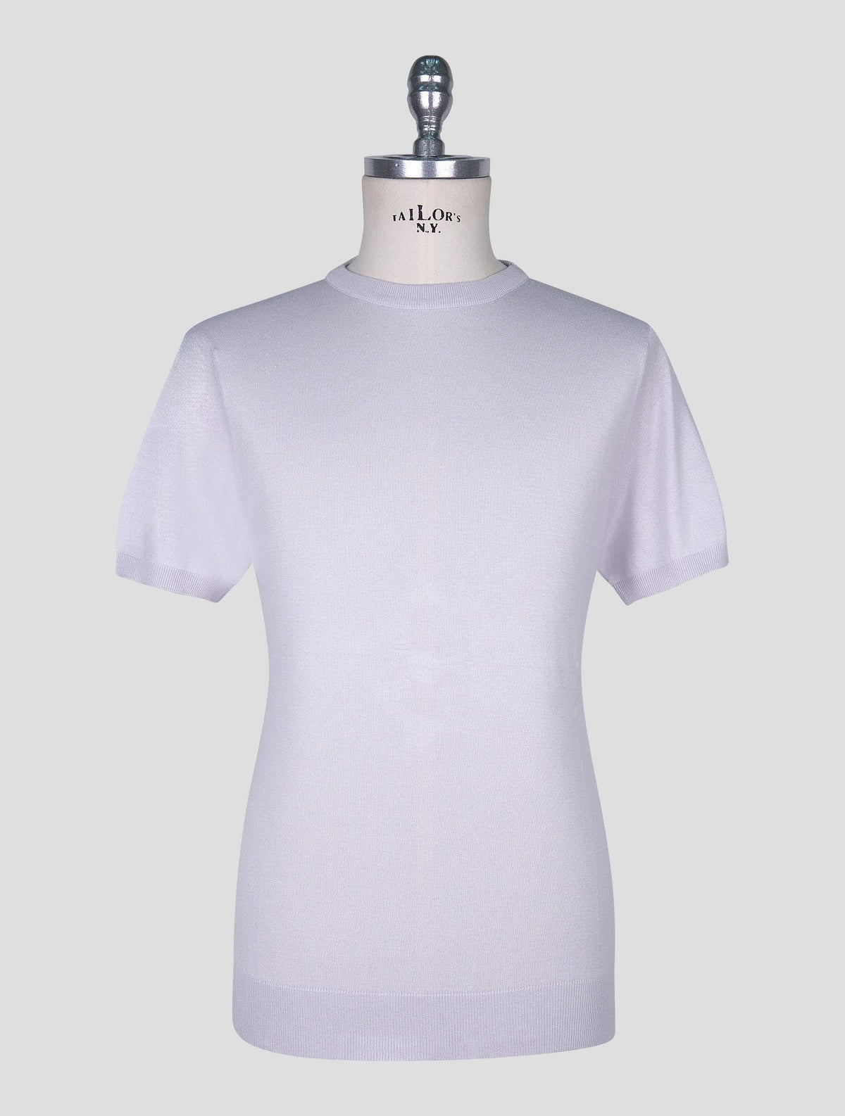 Kiton Light Gray  Cotton T-shirt 1