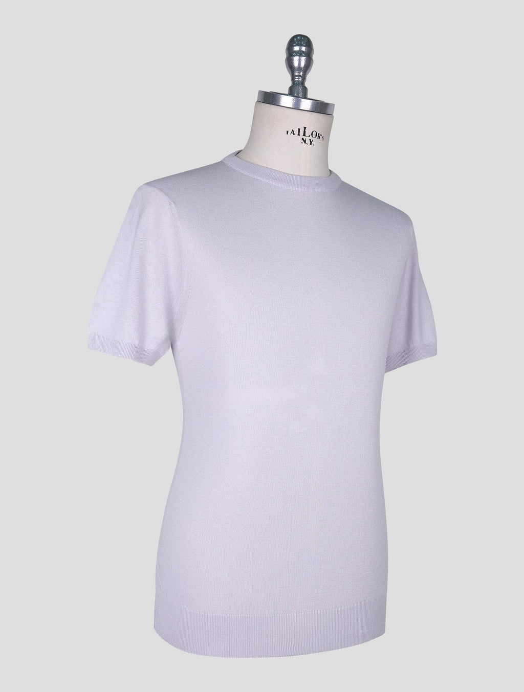 Kiton Light Gray  Cotton T-shirt 2