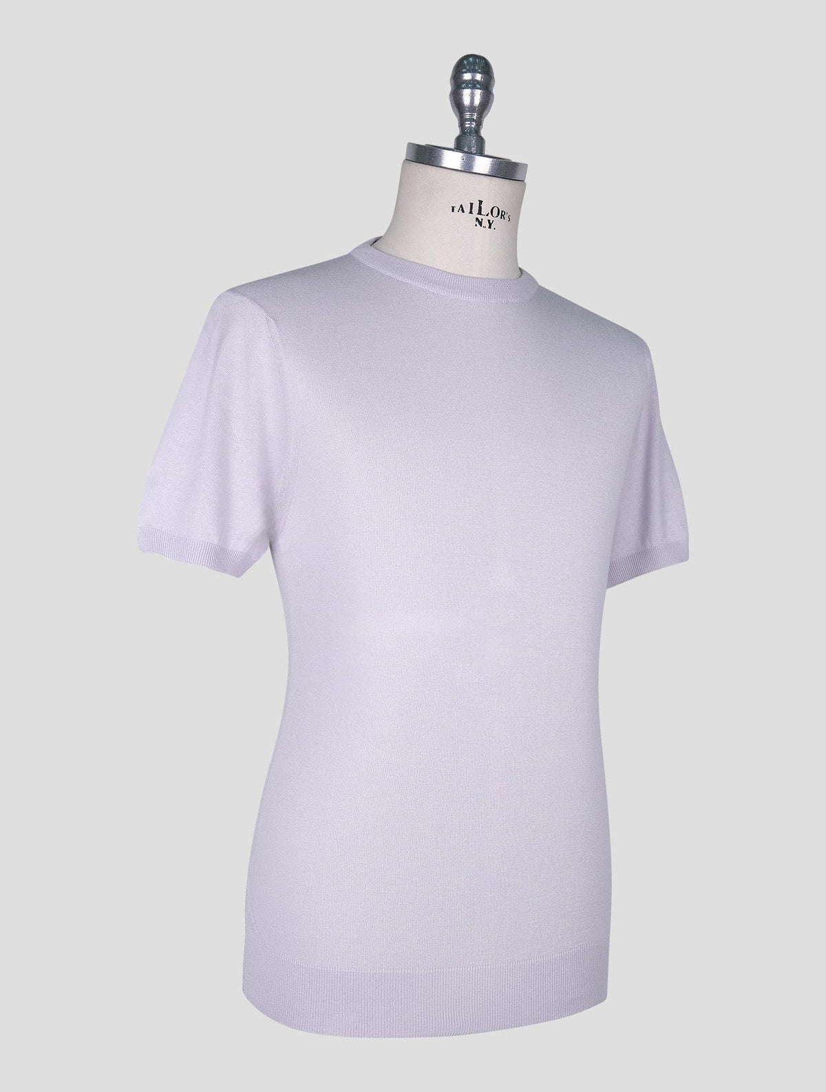 Kiton Light Gray  Cotton T-shirt 2