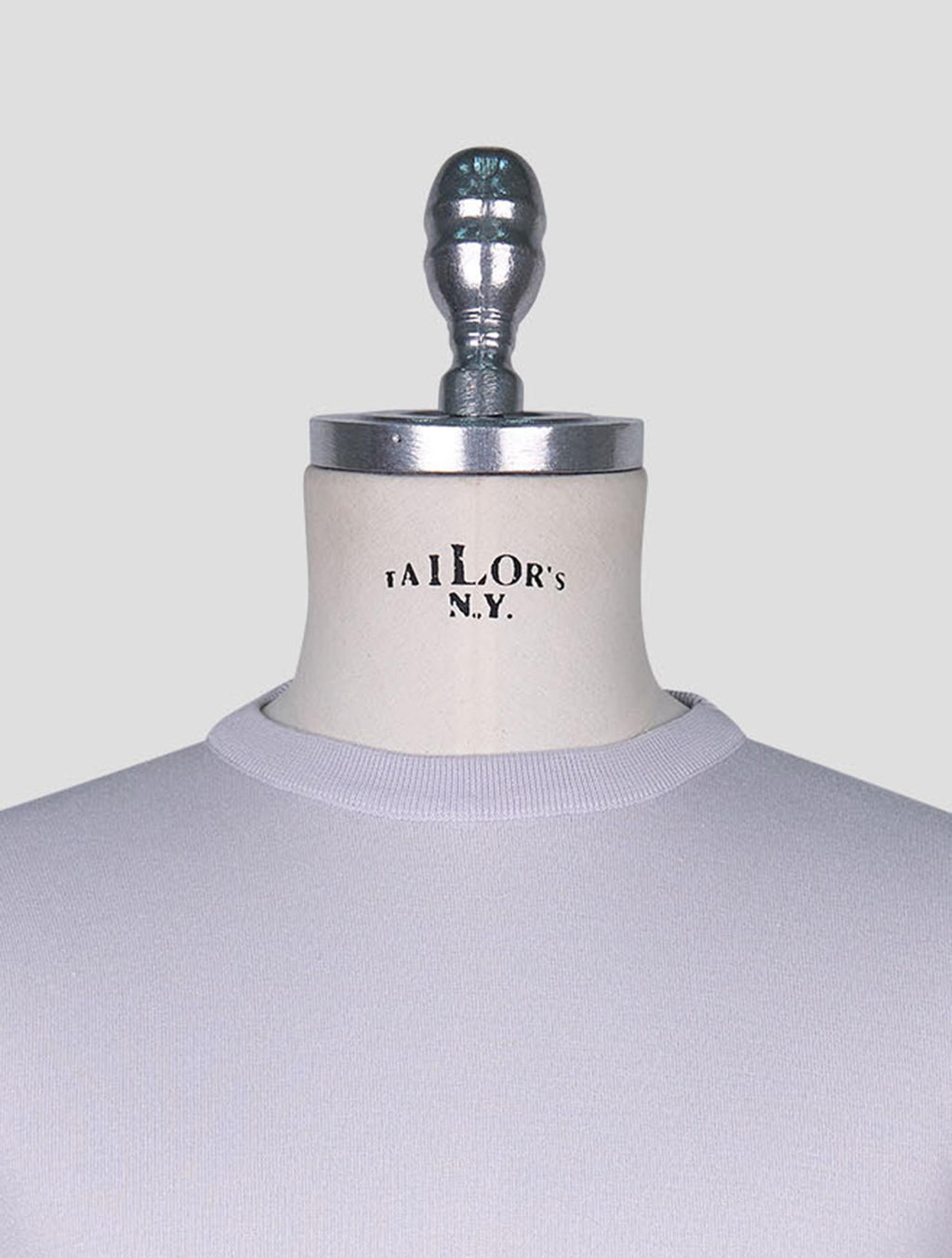 Kiton Light Gray  Cotton T-shirt 4