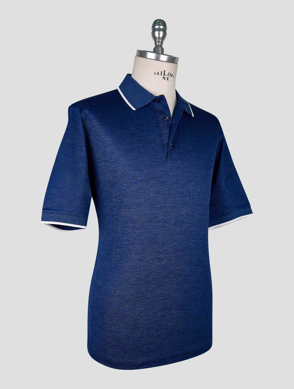 Cesare Attolini Blue Cotton Polo 2