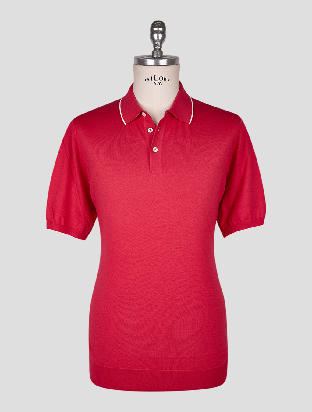 Cesare AttolinI Fuchsia Cashmere Polo 1
