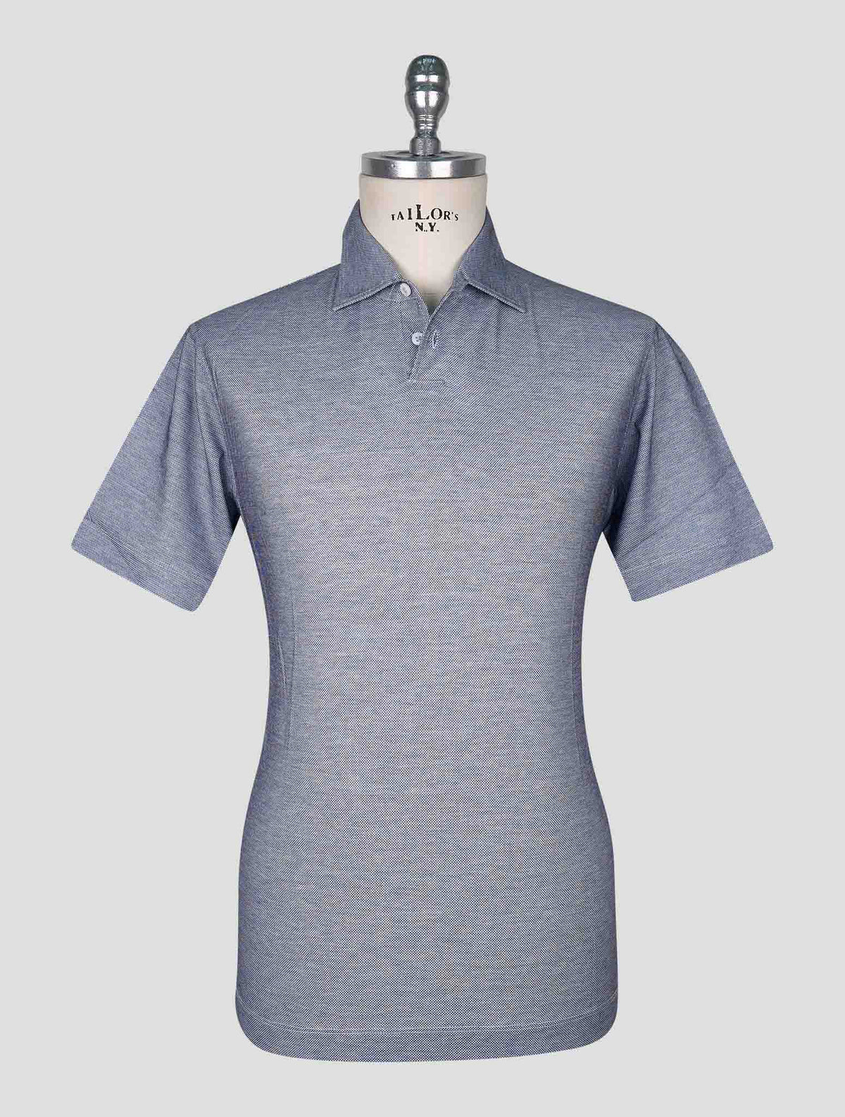 Cesare Attolini Light Blue Silk Polo 1