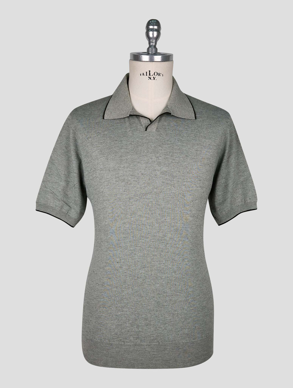 Cesare Attolini Green Cotton Cashmere Polo 1