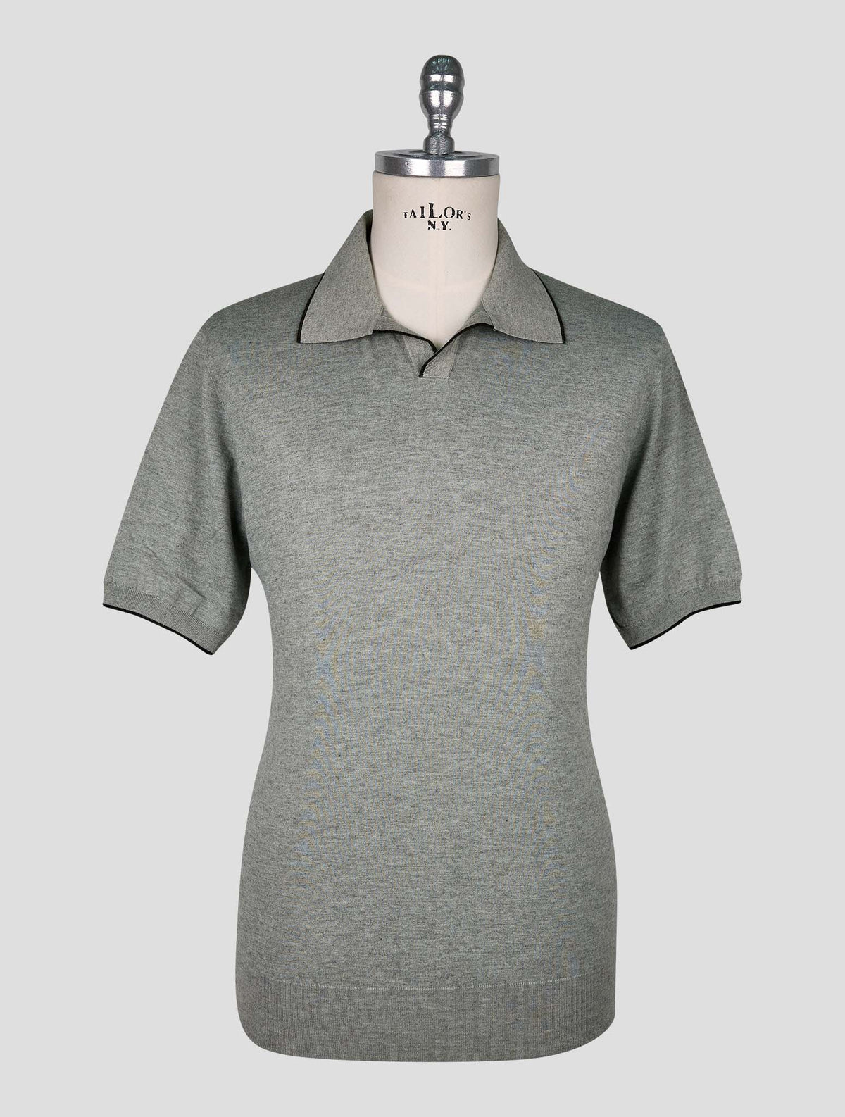 Cesare Attolini Green Cotton Cashmere Polo 1