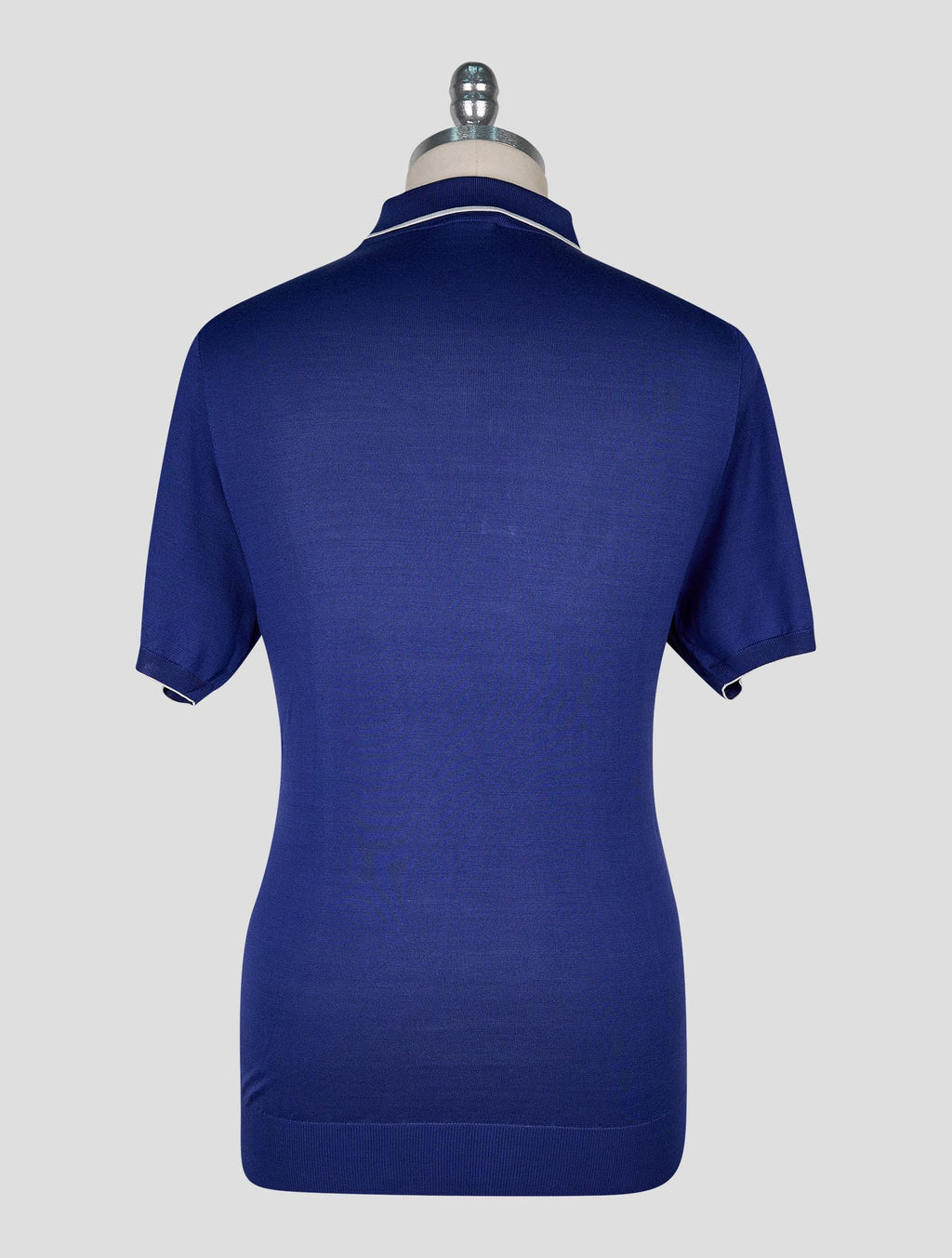 Cesare AttolinI Blue Silk Polo 3