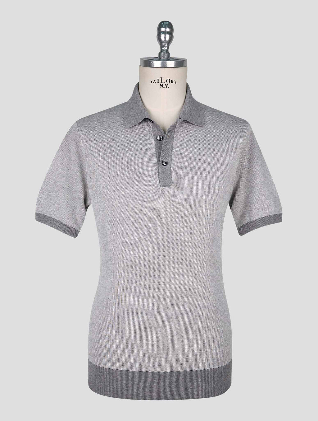 Cesare AttolinI Gray Cotton Polo 1