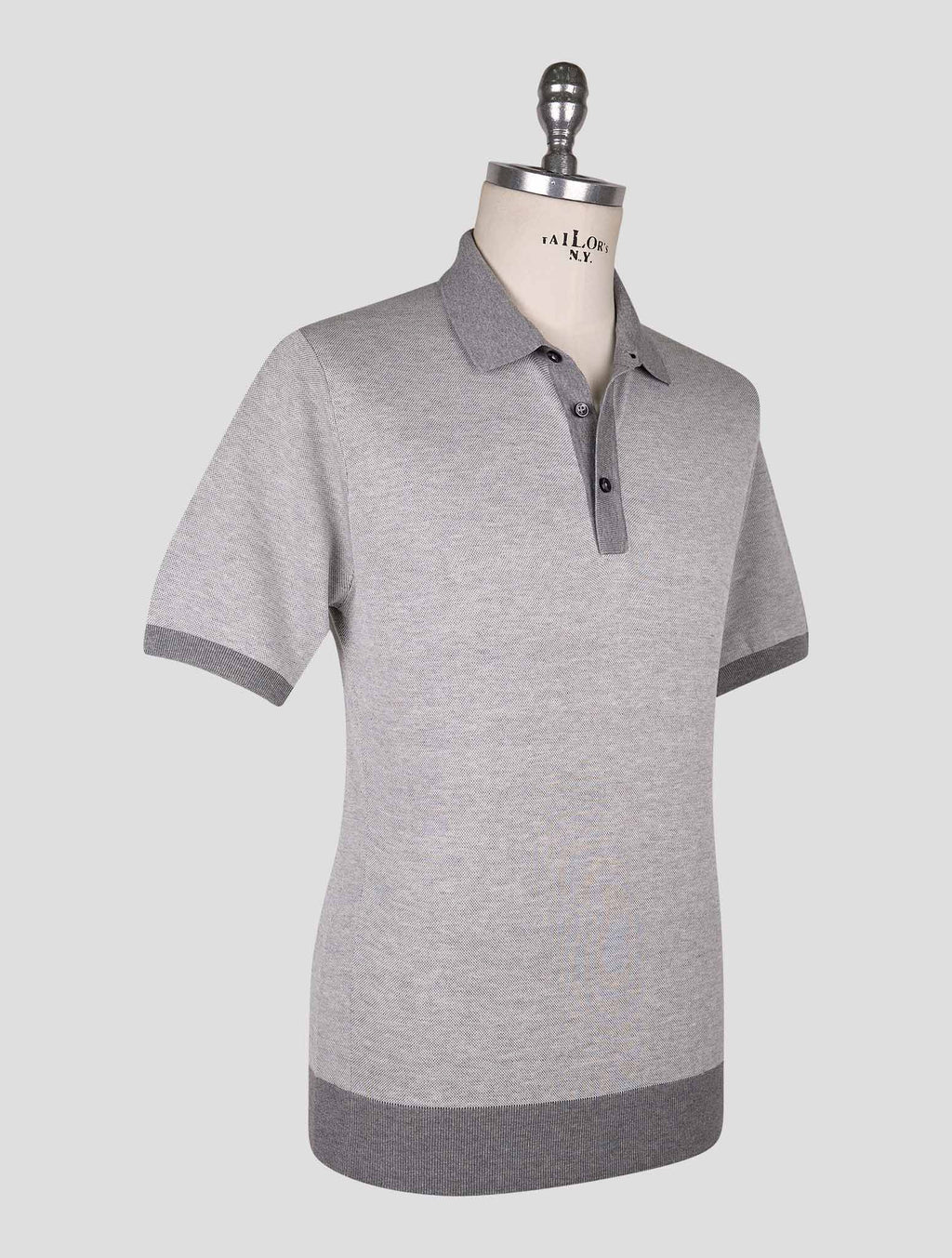 Cesare AttolinI Gray Cotton Polo 2