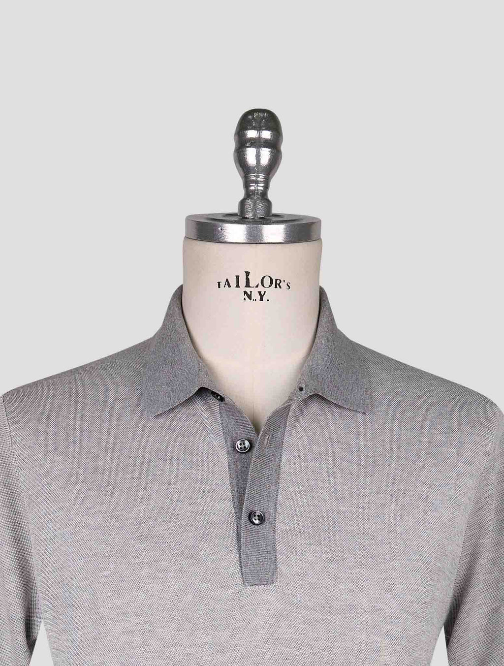 Cesare AttolinI Gray Cotton Polo 4