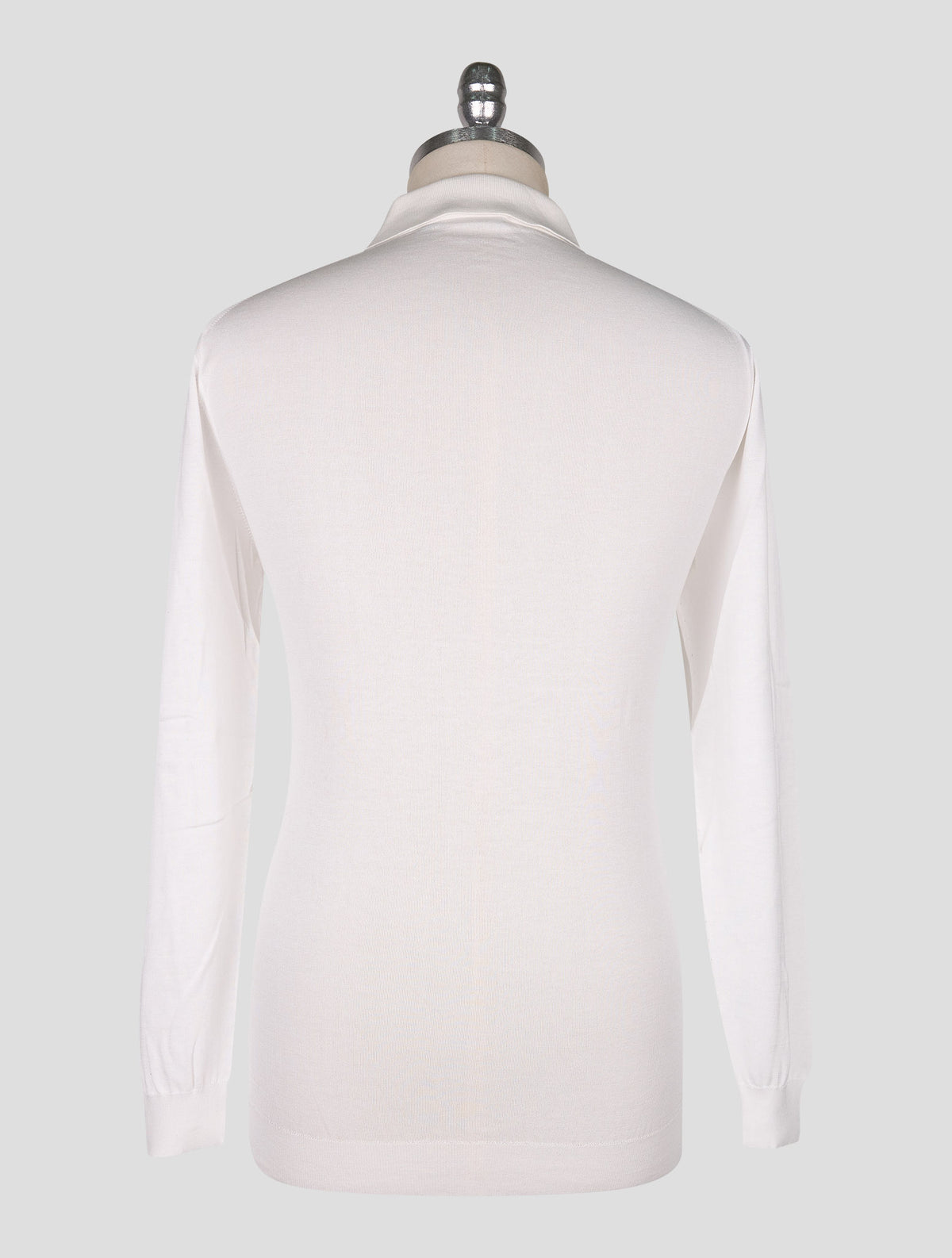 Cesare Attolini White Cotton Sweater Polo 3