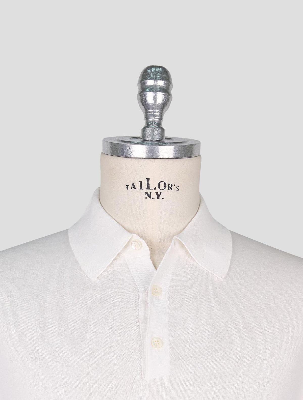 Cesare Attolini White Cotton Sweater Polo 4