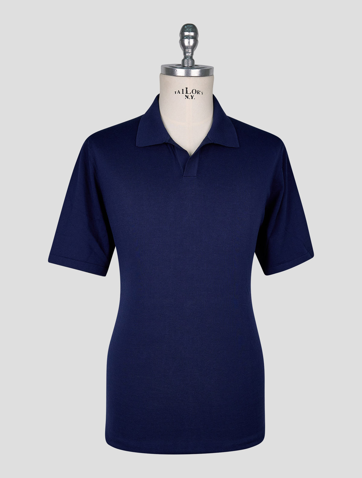 Cesare Attolini Blue Cotton Polo 1