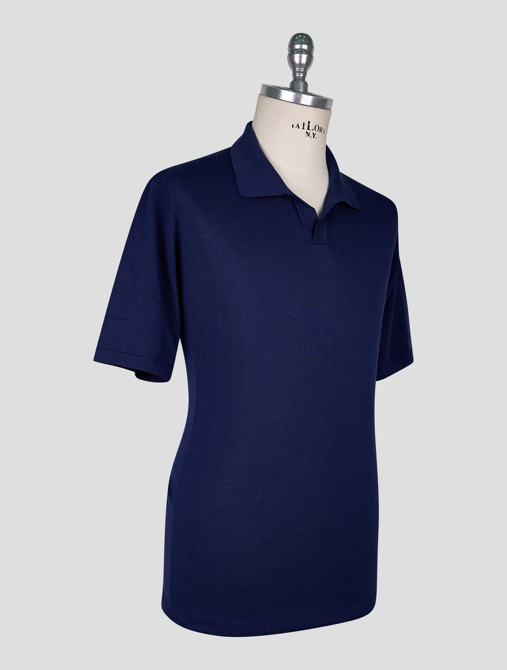 Cesare Attolini Blue Cotton Polo 2