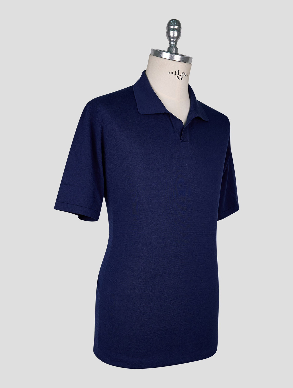 Cesare Attolini Blue Cotton Polo 2