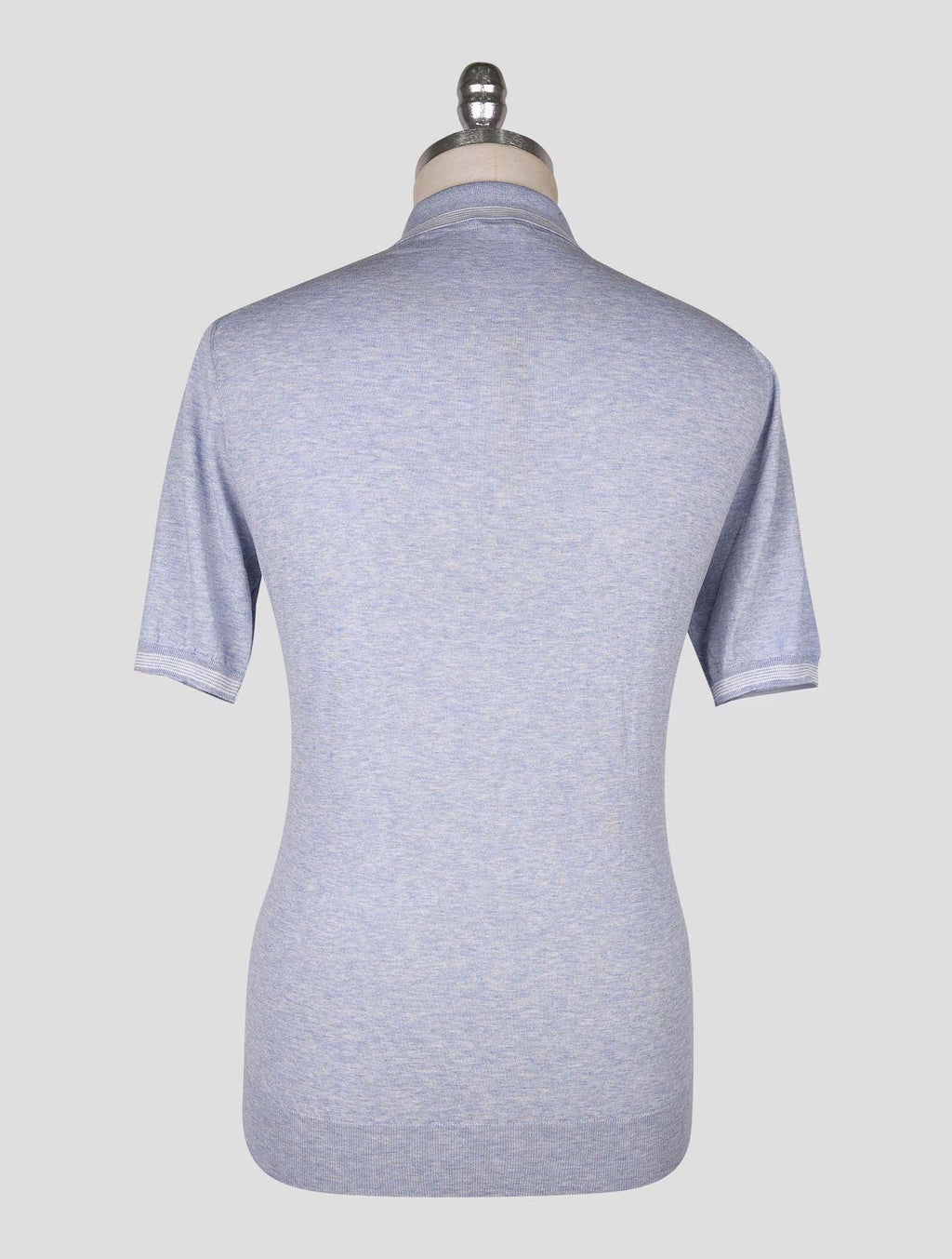 Cesare Attolini Light Blue Cotton Polo 3