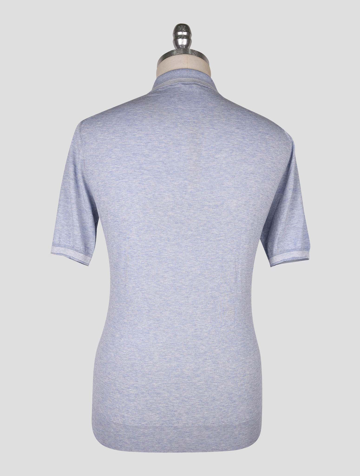 Cesare Attolini Light Blue Cotton Polo 3