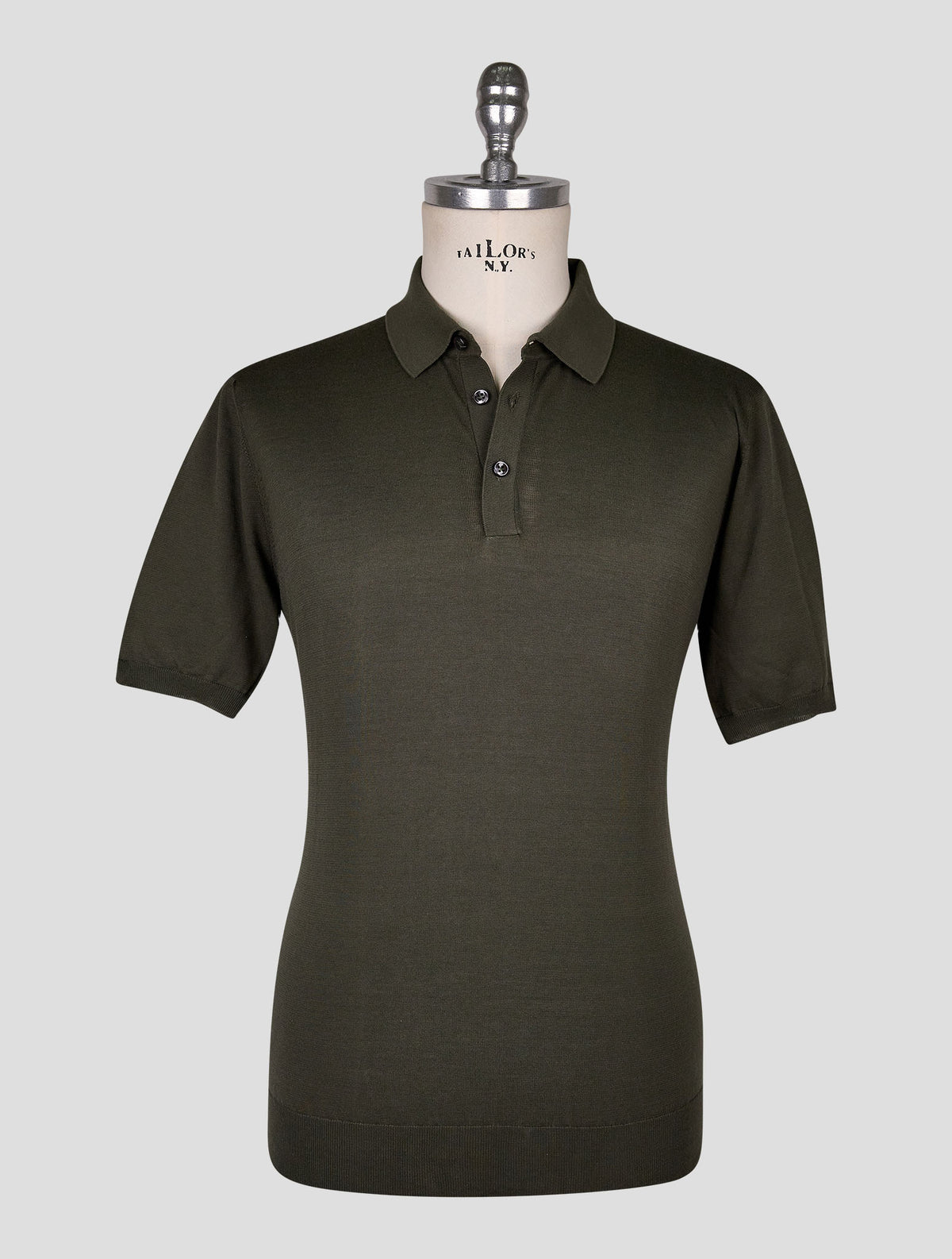 Cesare Attolini Green Cotton Polo 1