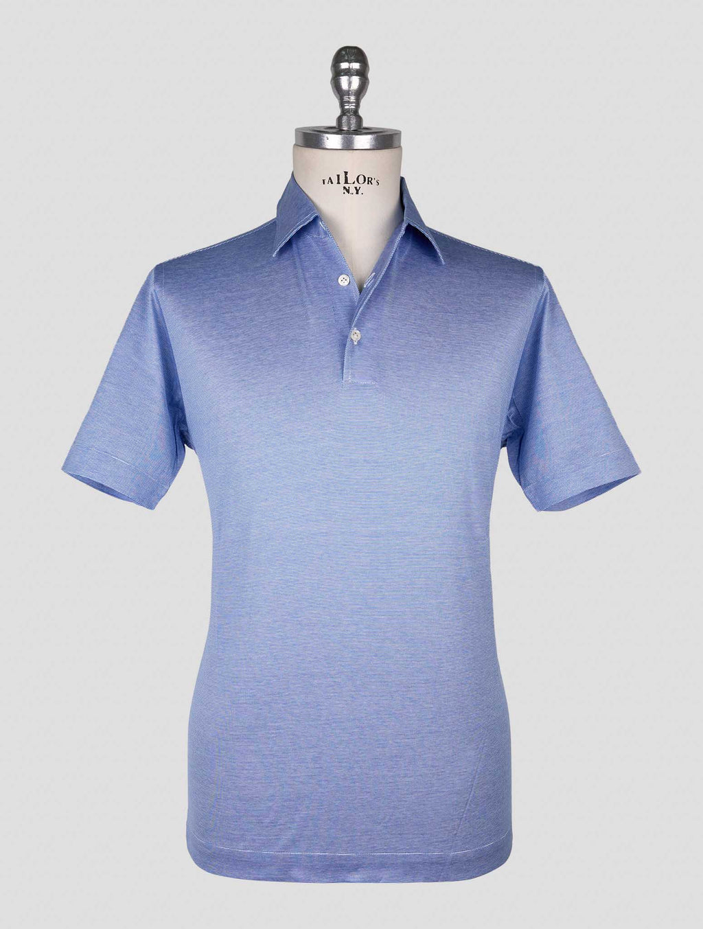 Cesare Attolini Light Blue Cotton Polo 1