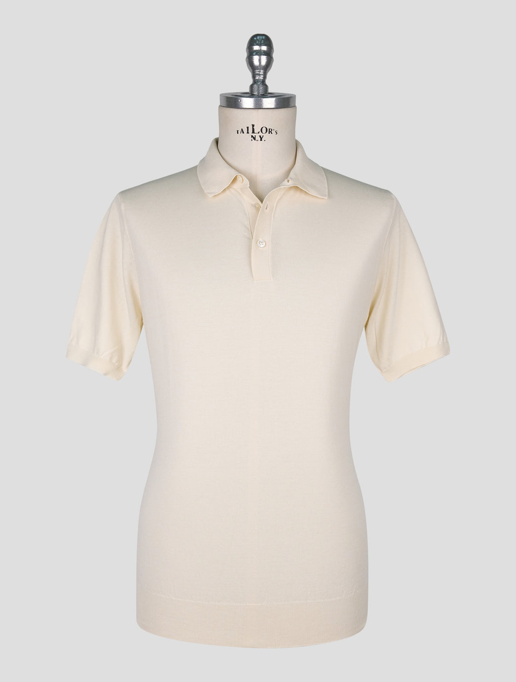Cesare Attolini White Cotton Polo 1