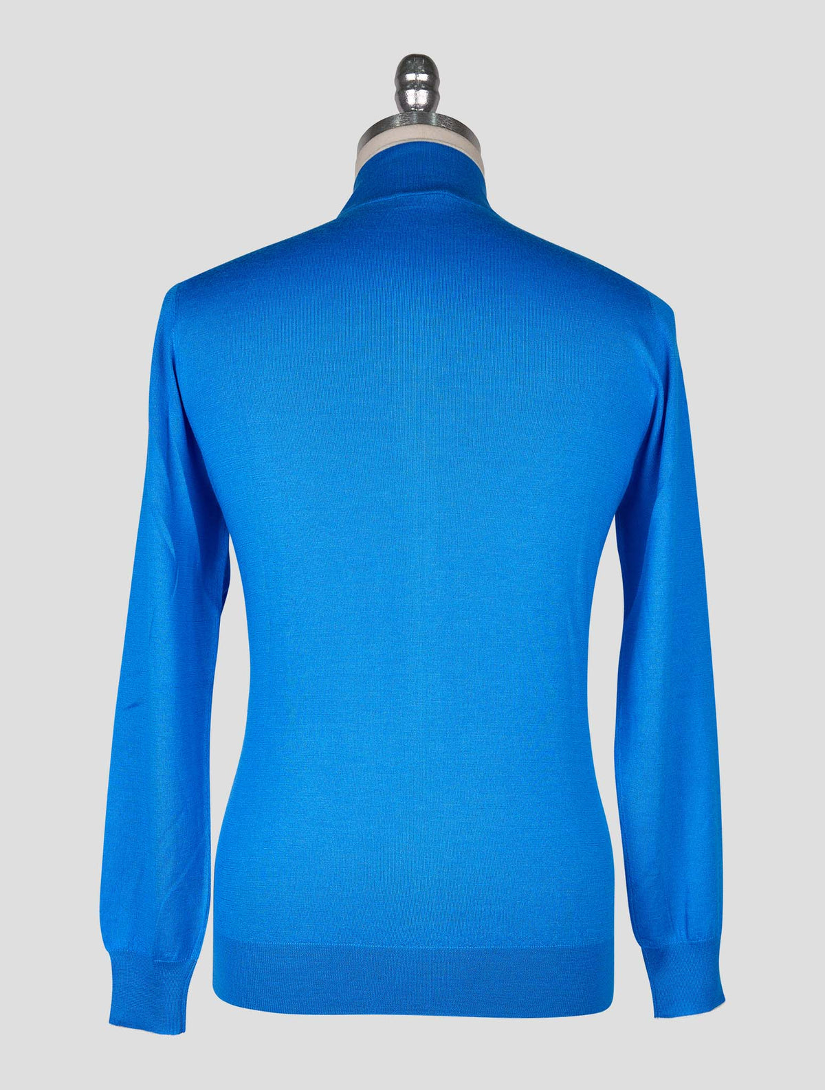 Cesare Attolini Light Blue Cashmere Silk Sweater Full Zip 3