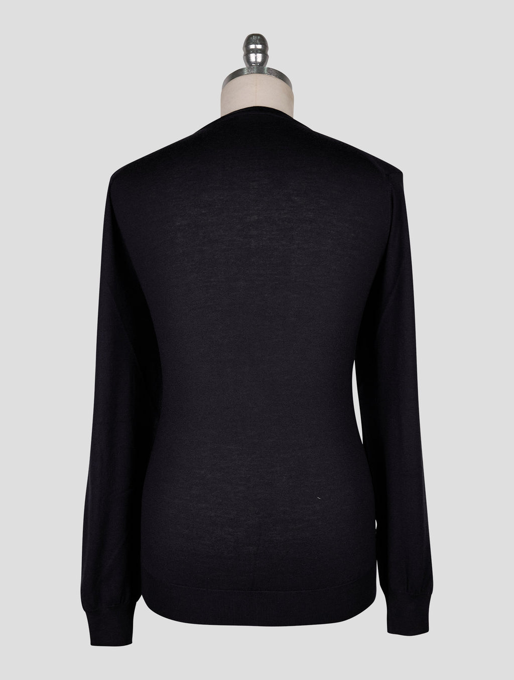 Cesare Attolini Blue Cashmere Sweater V-Neck 4