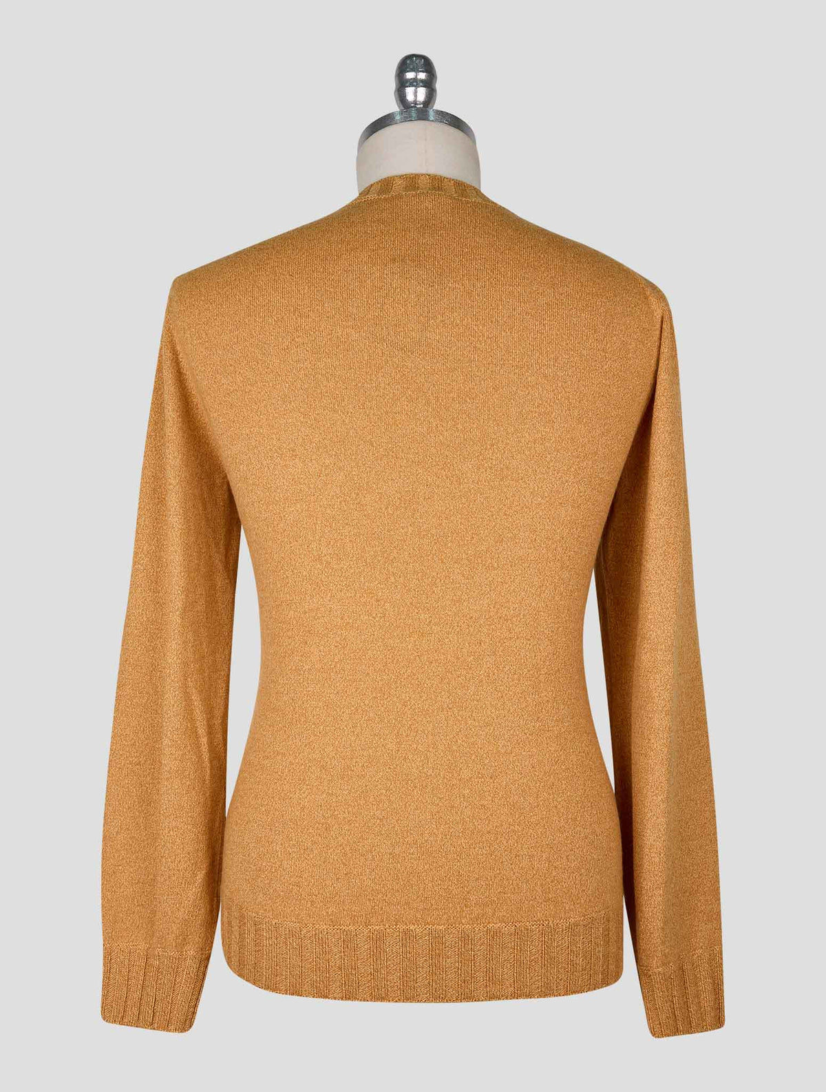Cesare Attolini Yellow Cashmere  Sweater Crewneck 3