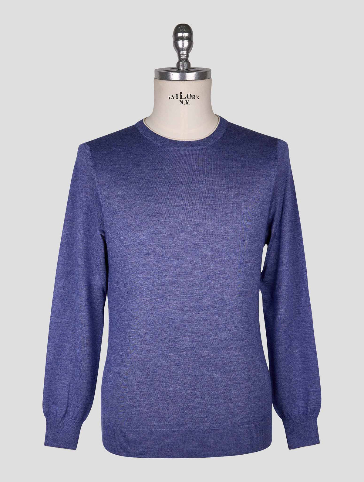 Cesare Attolini Blue Cashmere Silk  Sweater Crewneck 1