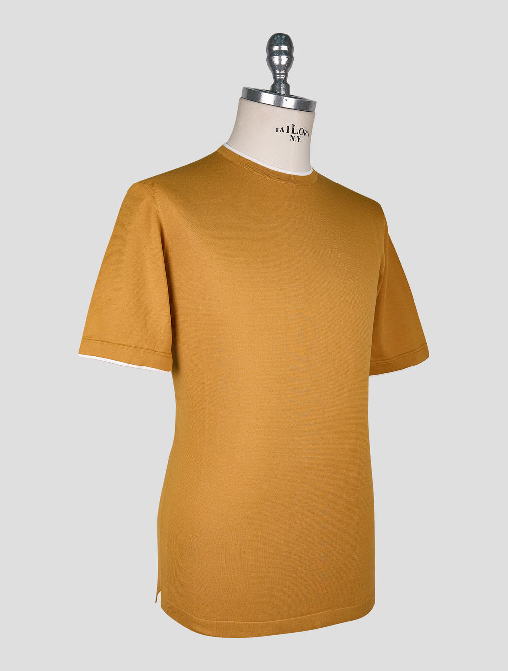 Cesare Attolini Yellow Cotton  T-Shirt 2