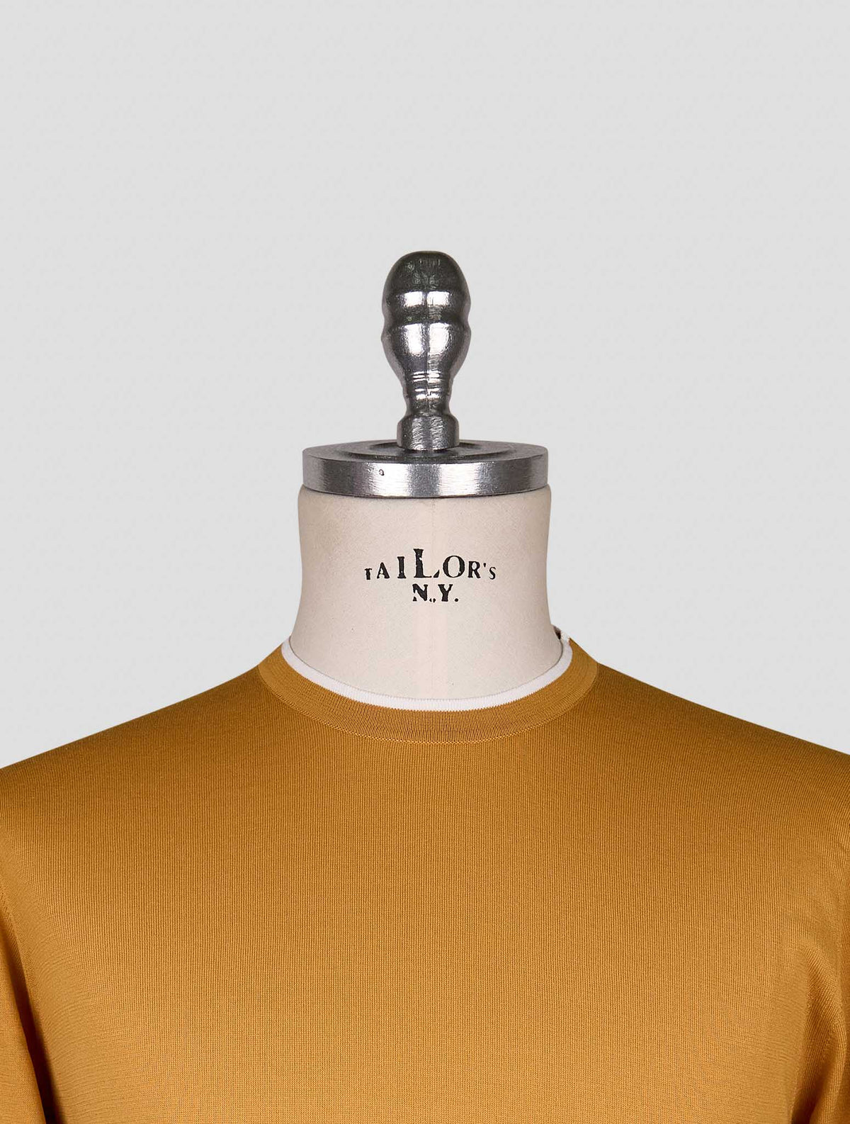 Cesare Attolini Yellow Cotton  T-Shirt 4
