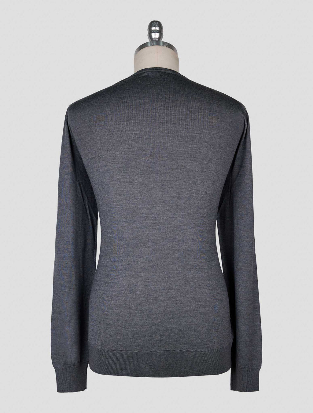 Cesare Attolini Gray Wool Silk Sweater Crewneck 3