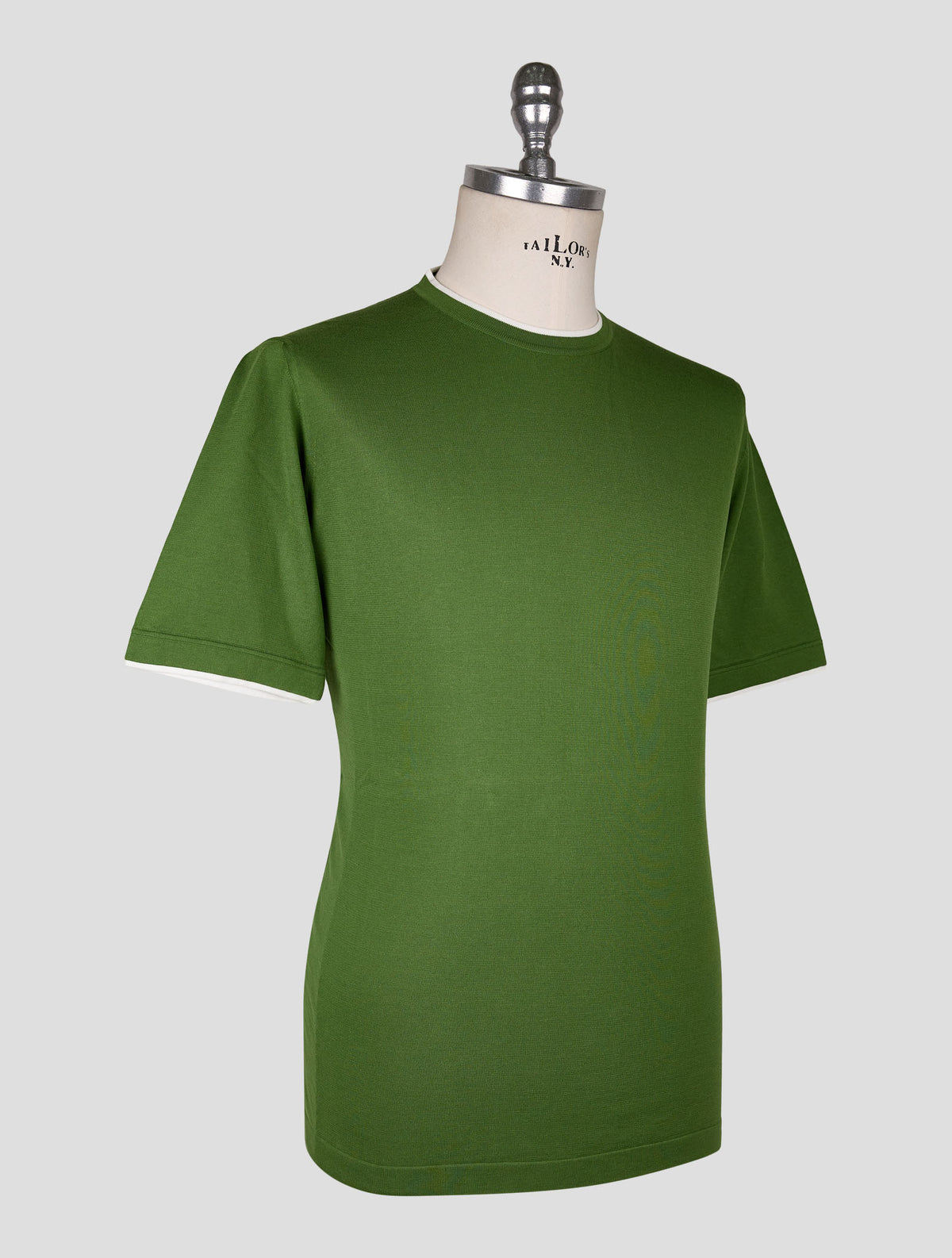 Cesare Attolini Green Cotton T-Shirt 2