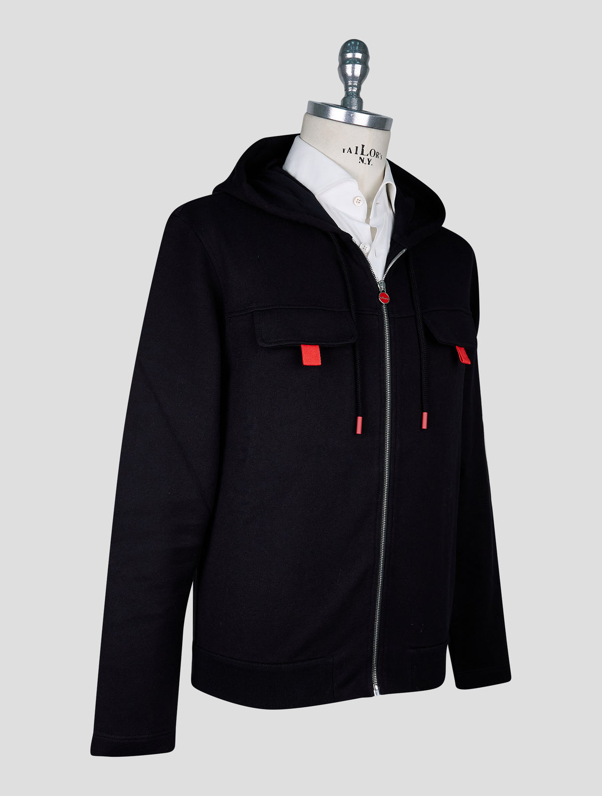 Kiton Black Cotton Tracksuit 2