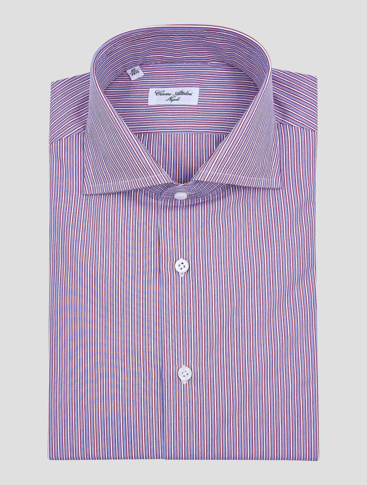 Cesare Attolini Multicolor Cotton Shirt 1