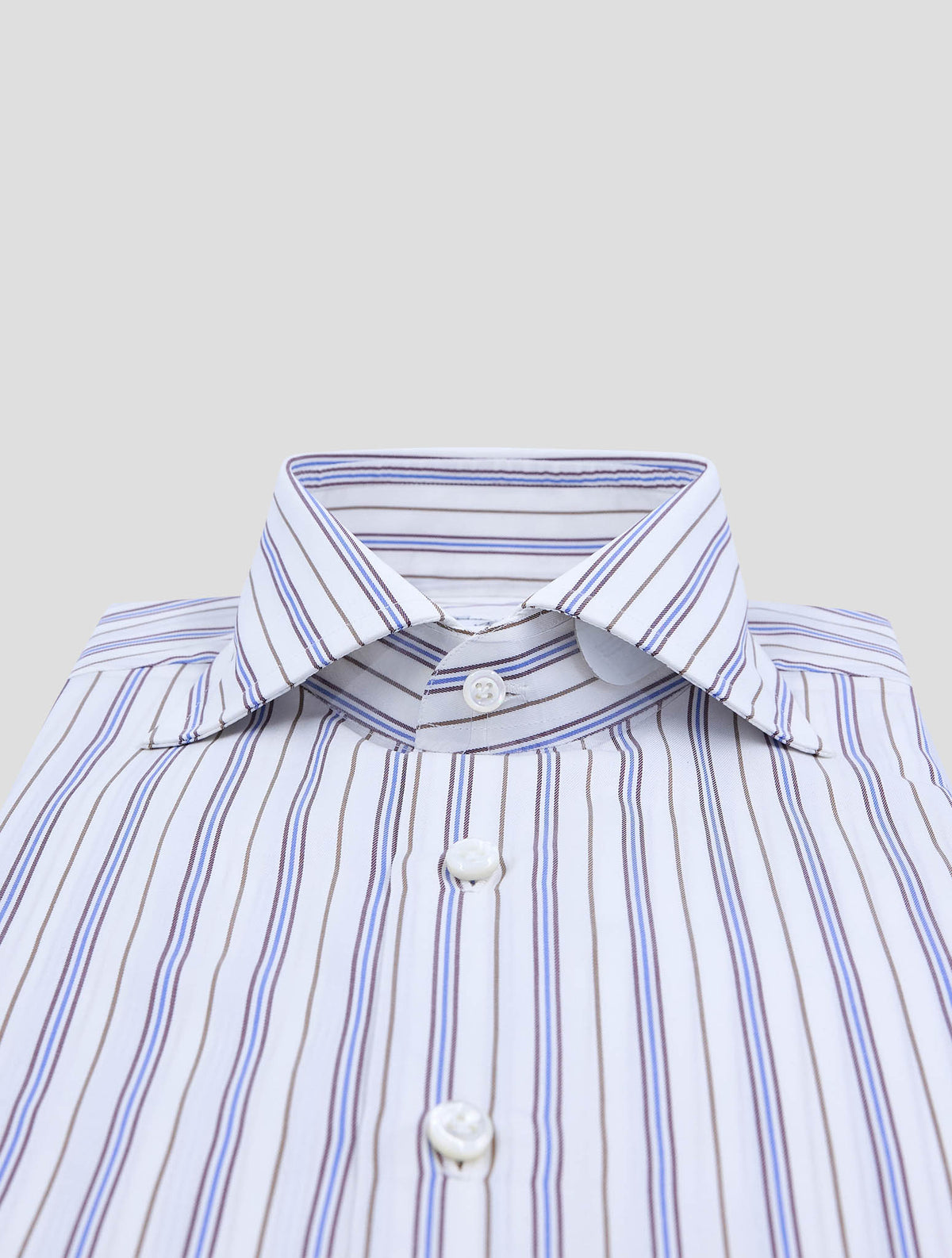 Cesare Attolini Multicolor Cotton Shirt 2