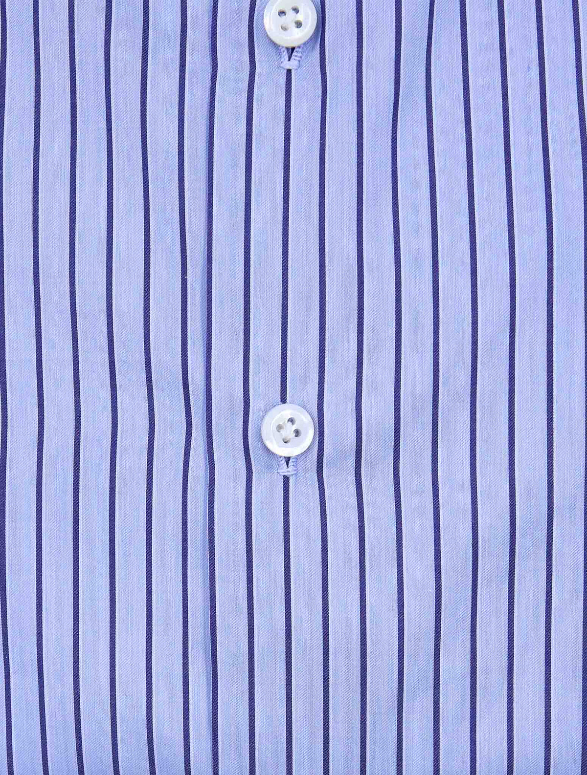 Cesare Attolini Blue Cotton Shirt 3