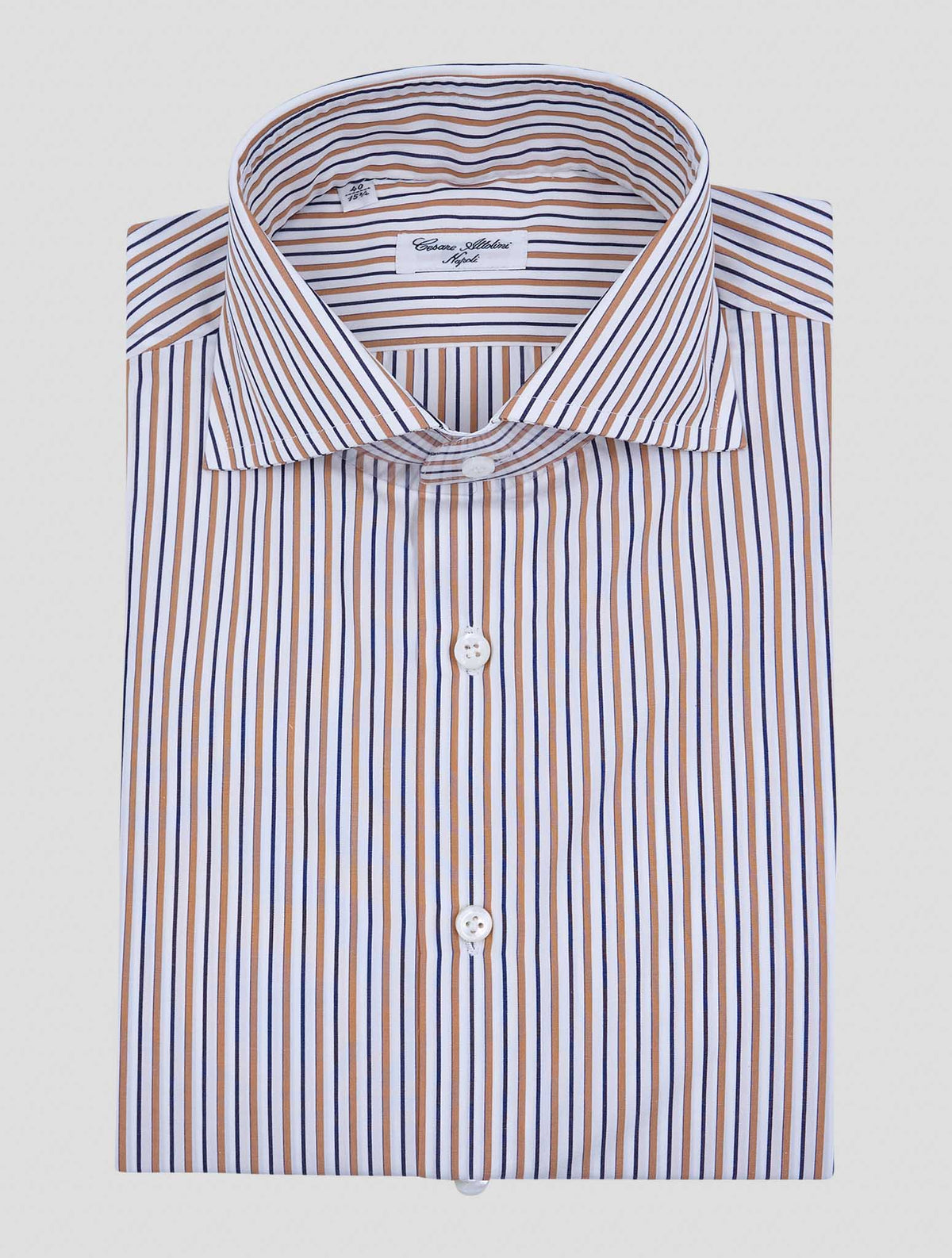Cesare Attolini Multicolor Cotton Shirt 1