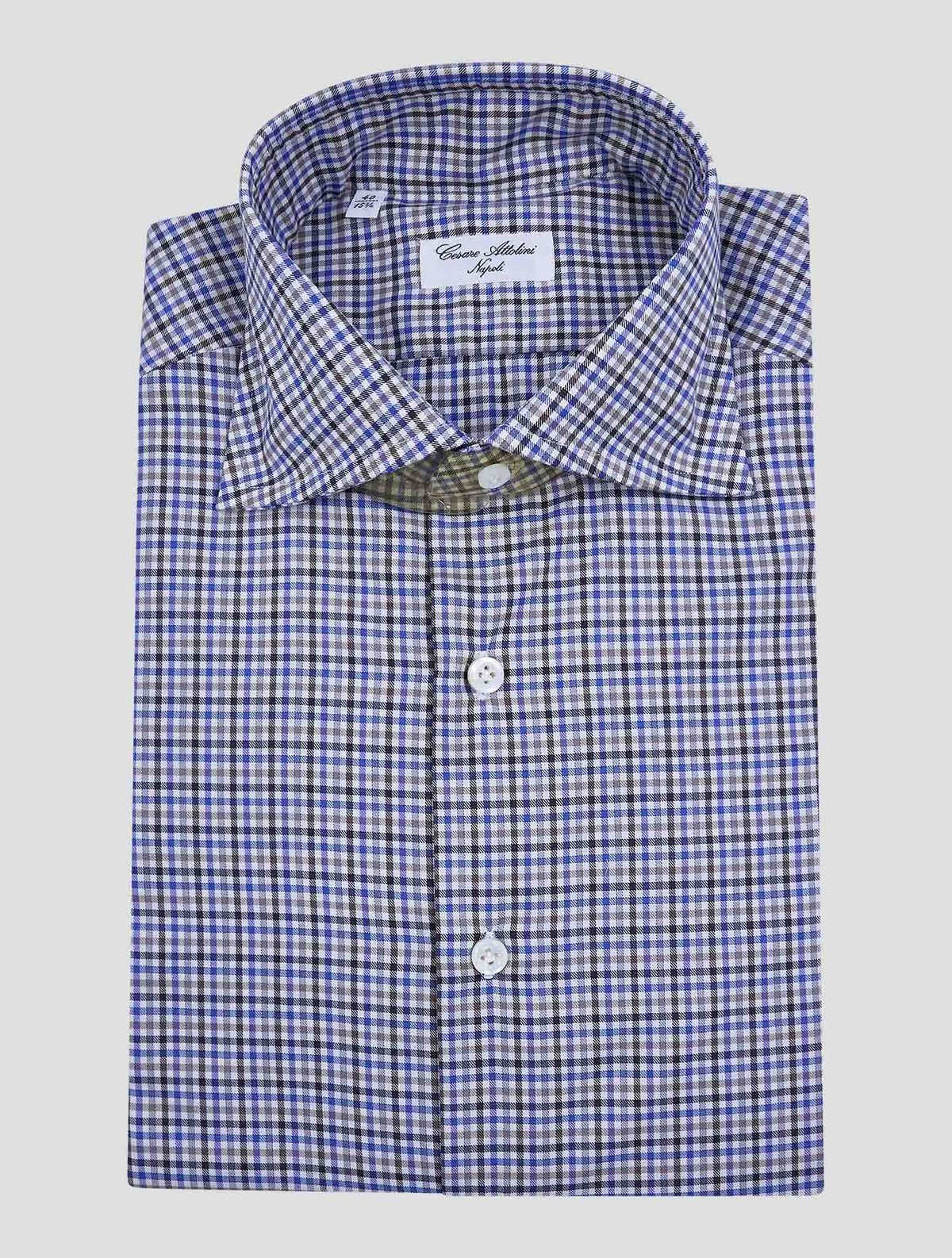 Cesare Attolini Multicolor Cotton Shirt 1